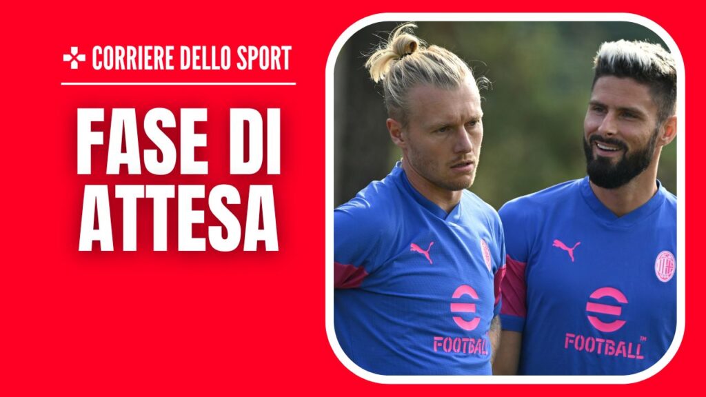 Calciomercato AC Milan rinnovo Kjaer Giroud