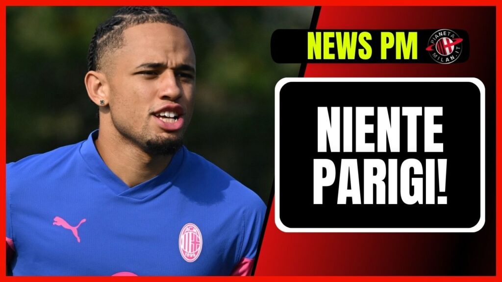 PSG-Milan Champions League 2023-2024 Okafor infortunato