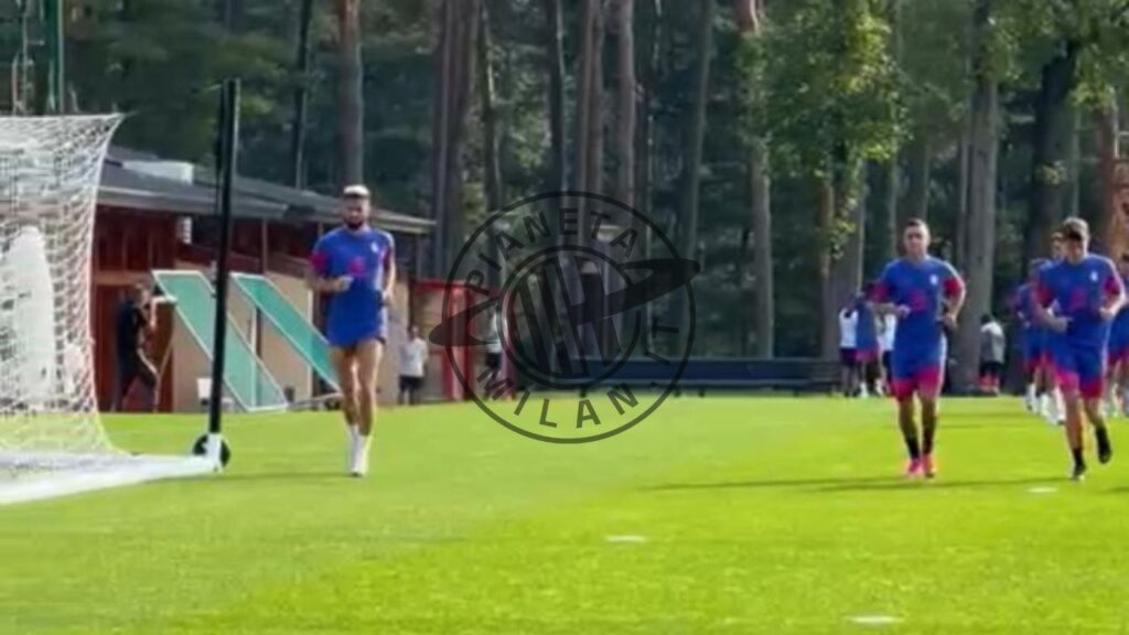 Allenamento Milanello Borussia Dortmund-Milan Champions League 3 ottobre 2023 PianetaMilan.it
