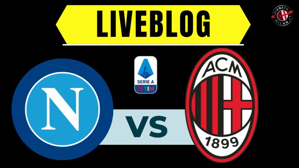 Milan Napoli Serie A social liveblog