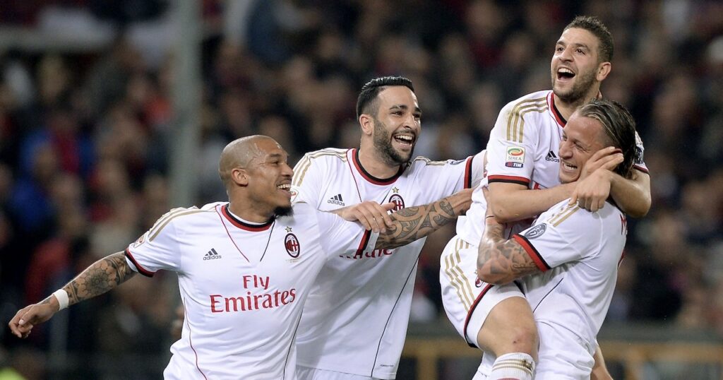 Adel Taarabt AC Milan Genoa-Milan 1-2 Serie A 2013-2014