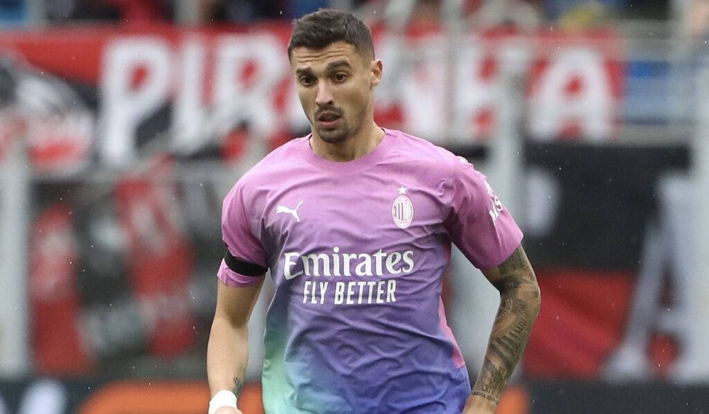 Rade Krunic AC Milan Milan-Verona 1-0 Serie A 2023-2024