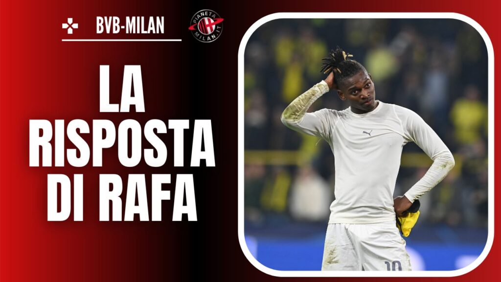 Rafael Leao Ac Milan Borussia Dortmund-Milan Champions League 2023-24