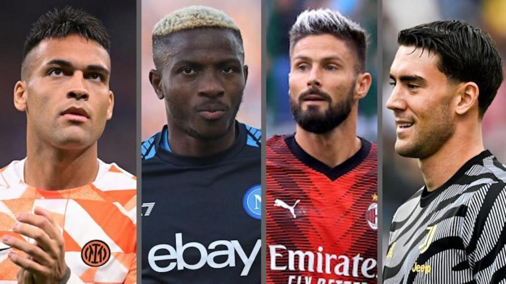 Lautaro Osimhen Giroud Vlahovic