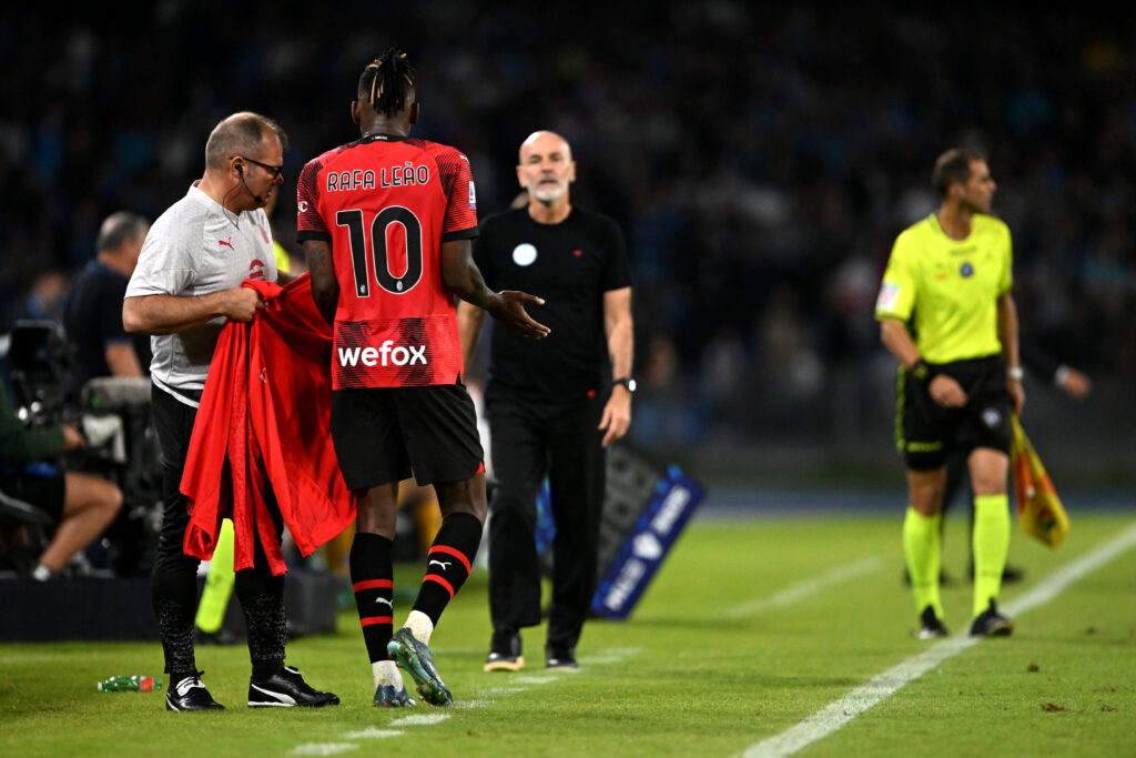 Rafael Leao Napoli Milan Ac Milan News Serie A 2023-24