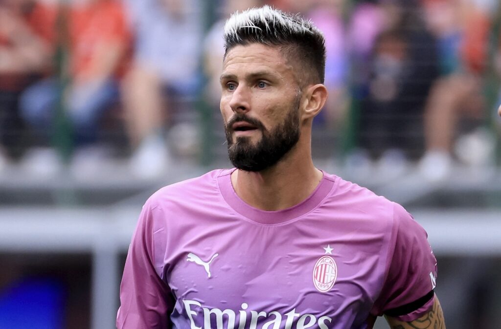 Olivier Giroud AC Milan Milan-Verona 1-0 Serie A 2023-2024