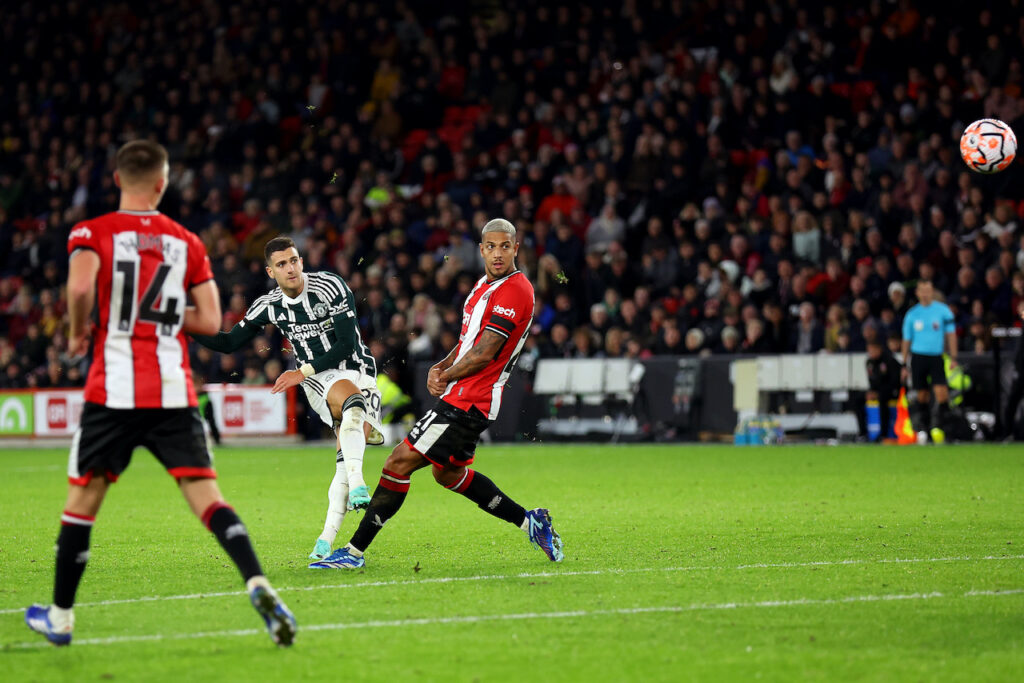 Sheffield United-Manchester United 1-2 Premier League 2023-2024 gol Dalot