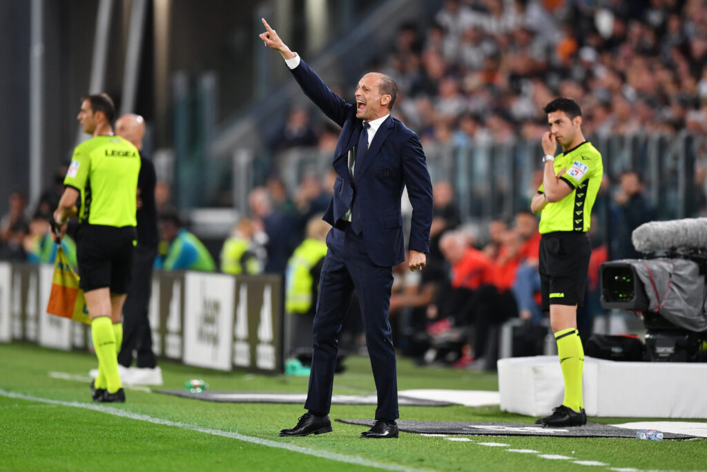Massimiliano Allegri Juventus amichevole Juventus-Milan 2023-2024