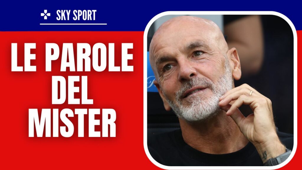 Stefano Pioli AC Milan Milan-Juventus 0-1 Serie A 2023-2024