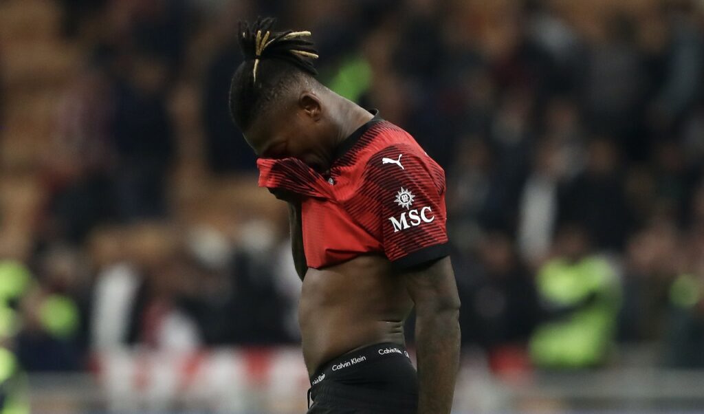 Rafael Leao AC Milan Milan-Juventus 0-1 Serie A 2023-2024
