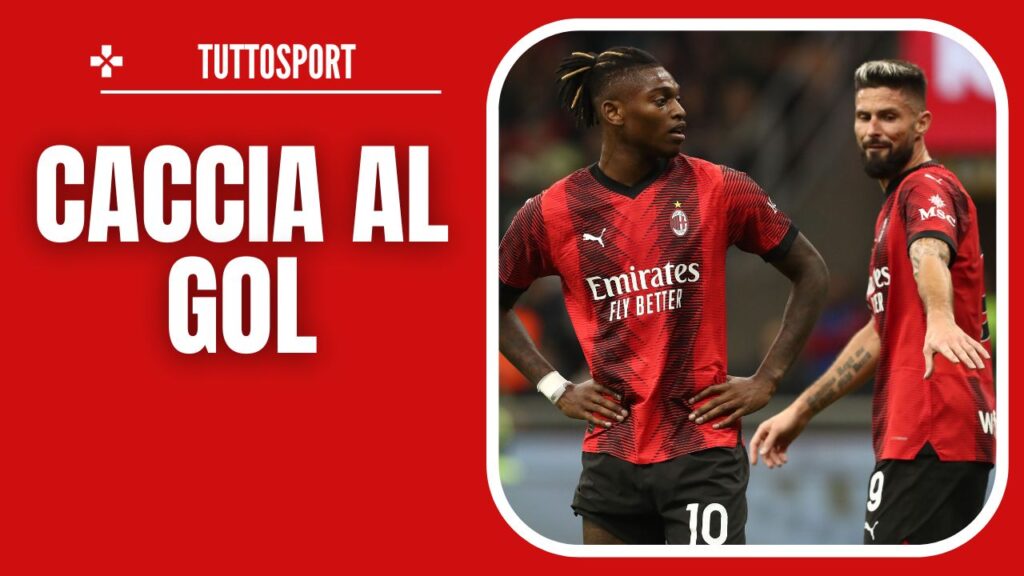 Giroud Leao AC Milan Bologna-Milan 0-2 Serie A 2023-2024