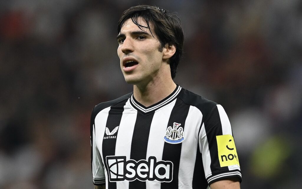 Sandro Tonali AC Milan Milan-Newcastle 0-0 Champions League 2023-2024