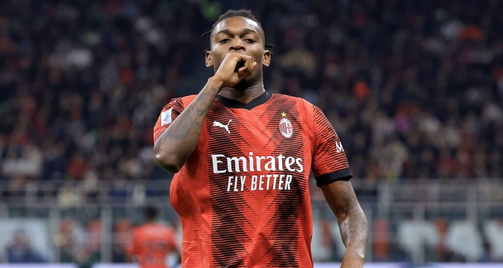 Rafael Leao AC Milan Milan-Juventus 0-1 Serie A 2023-2024