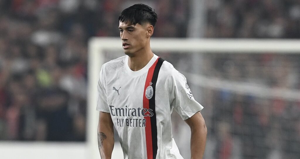Tijjani Reijnders AC Milan Genoa-Milan 0-1 Serie A 2023-2024