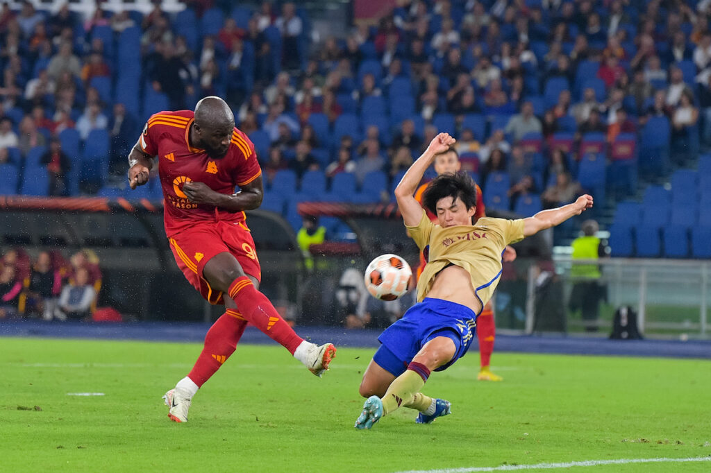 gol Lukaku Roma-Servette 4-0 Europa League 2023-2024