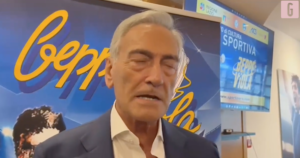 Scommesse, Gravina: "Parliamo di giovani. Difendere la dignità" | VIDEO (screen gazzetta.it)