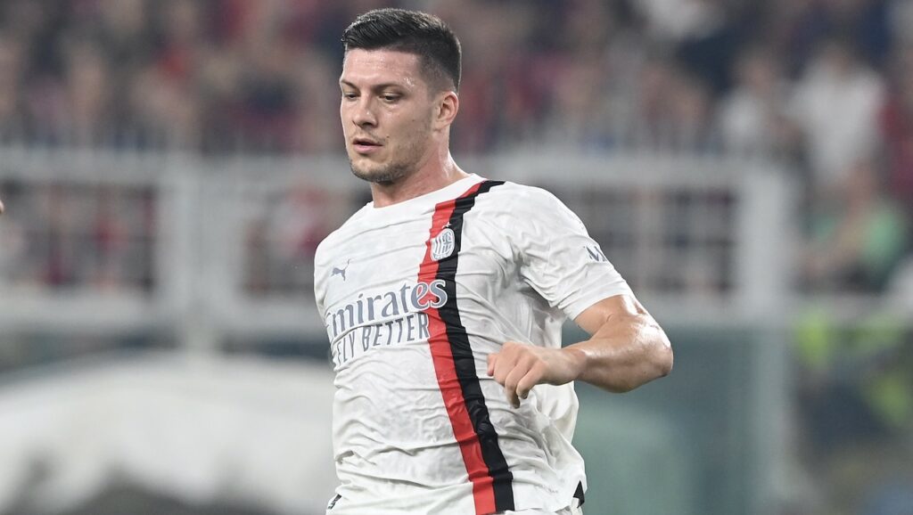 Luka Jovic AC Milan Genoa-Milan 0-1 Serie A 2023-2024