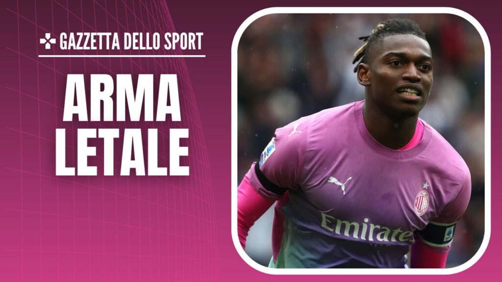Milan-Juventus Serie A 2023-2024 Leao