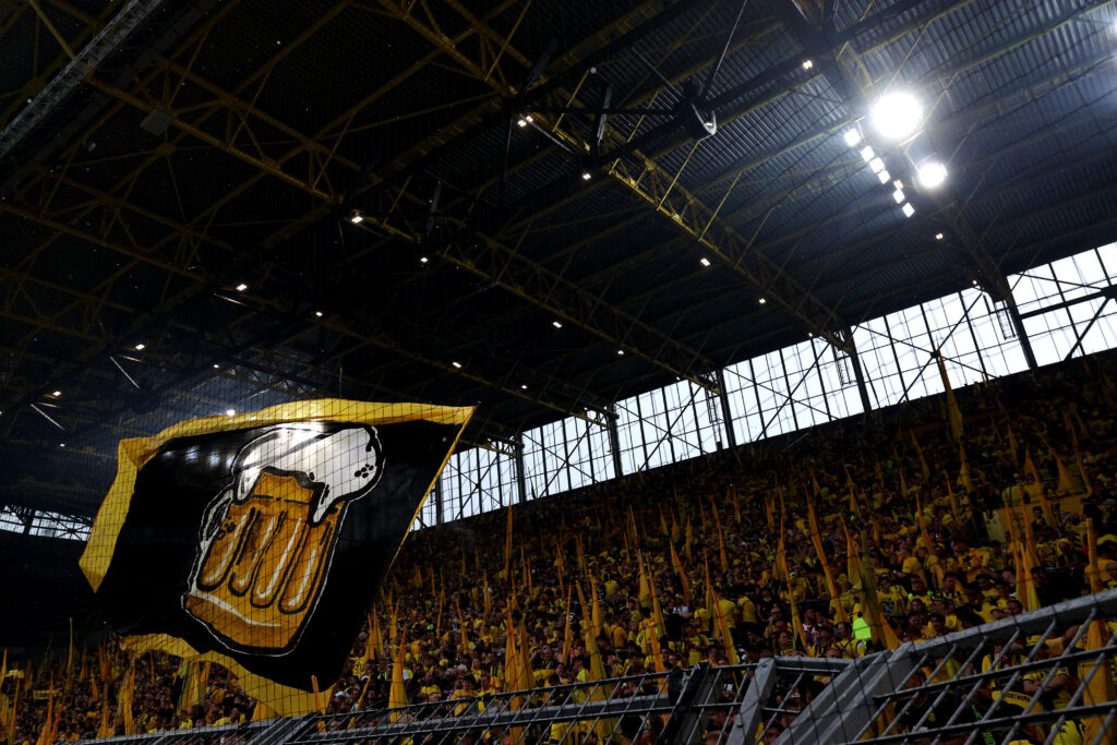Borussia Dortmund Signal Iduna Park pronto per il Milan (Getty Images)