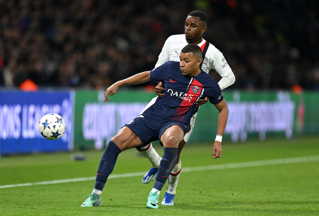 Mbappé Kalulu PSG-Milan 3-0 Champions League 2023-2024