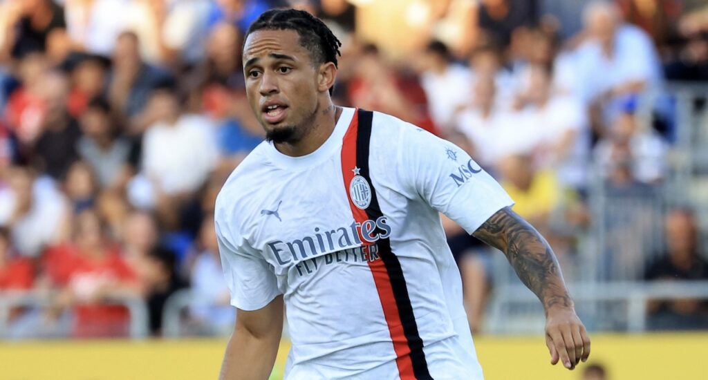 Noah Okafor AC Milan Cagliari-Milan 1-3 Serie A 2023-2024
