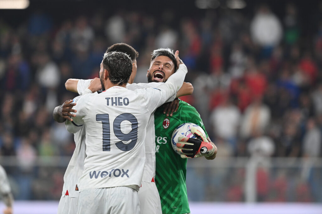 Olivier Giroud Genoa-Milan AC Milan News Serie A 2023/24
