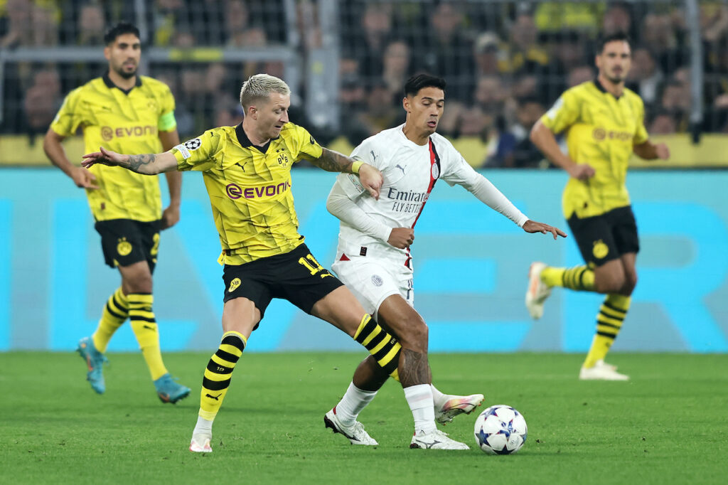 Borussia Dortmund-Milan Champions League 2023-2024 Reus Reijnders