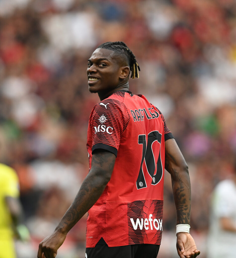 Rafael Leao AC Milan Milan-Lazio 2-0 Serie A 2023-2024