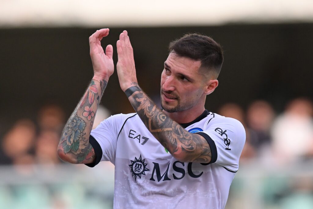 Matteo Politano, giocatore del Napoli