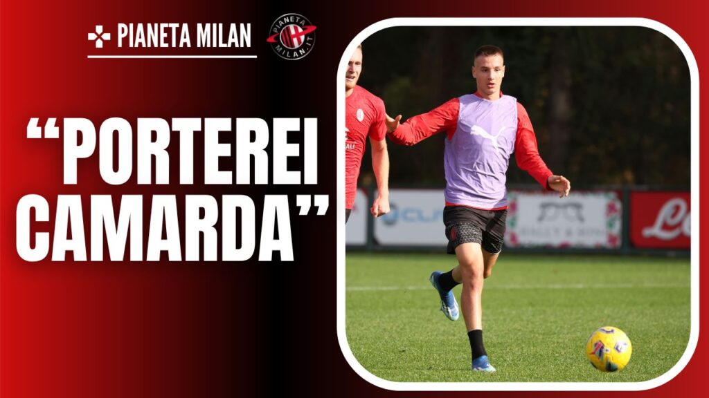 Francesco Camarda, giocatore del Milan 22/11/2023 PianetaMilan.it