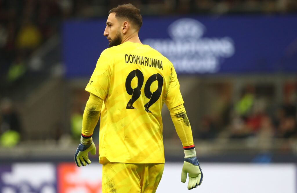 Gianluigi Donnarumma Milan-PSG 2-1 Champions League 2023-2024