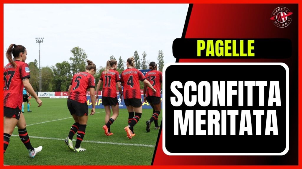 Pagelle Milan Femminile 25/11/2023 PianetaMilan.it