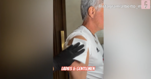 Roma, Mourinho si ritocca il tatuaggio dei trofei | VIDEO (screen gazzetta.it)