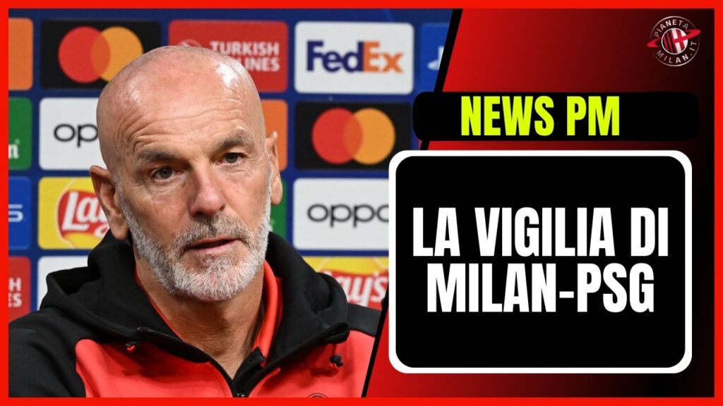 Pioli Milan-PSG Champions League 2023-24