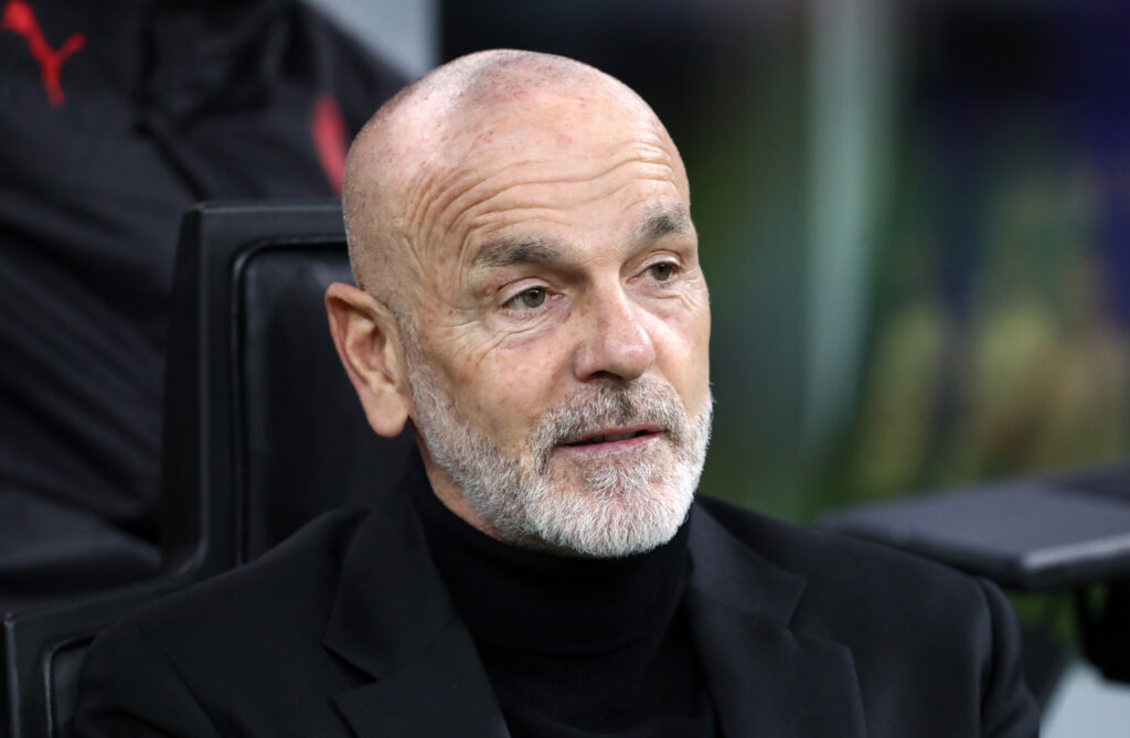 Stefano Pioli AC Milan Milan-Fiorentina 1-0 Serie A 2023-2024
