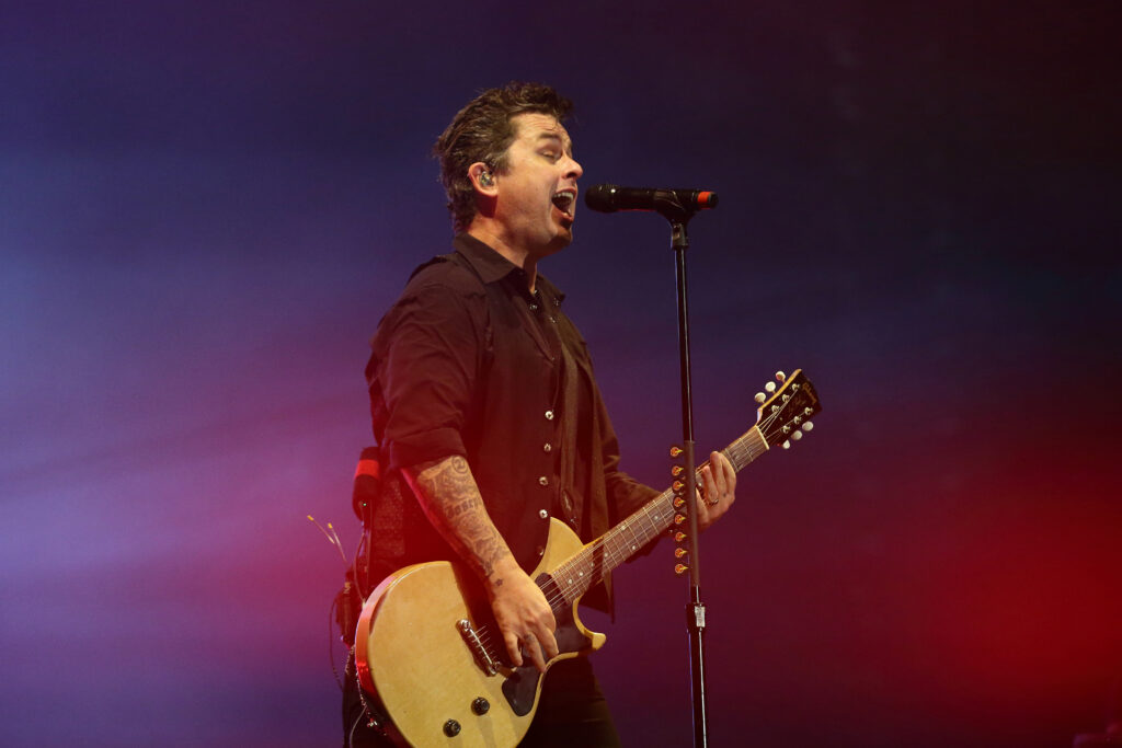 Billie Joe Armstrong, frontman dei Green Day (getty images)