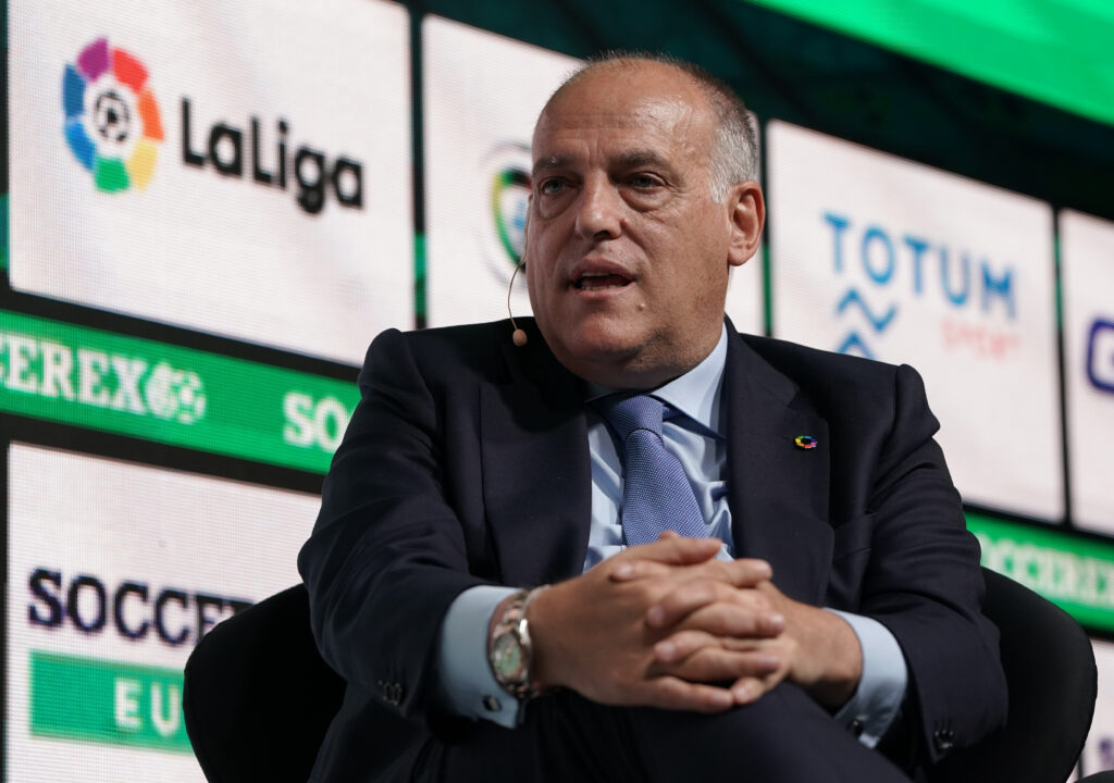 Javier Tebas, presidente della Liga