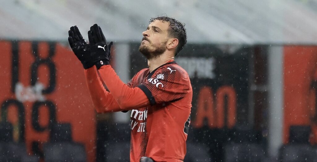 Alessandro Florenzi AC Milan Milan-Udinese 0-1 Serie A 2023-2024