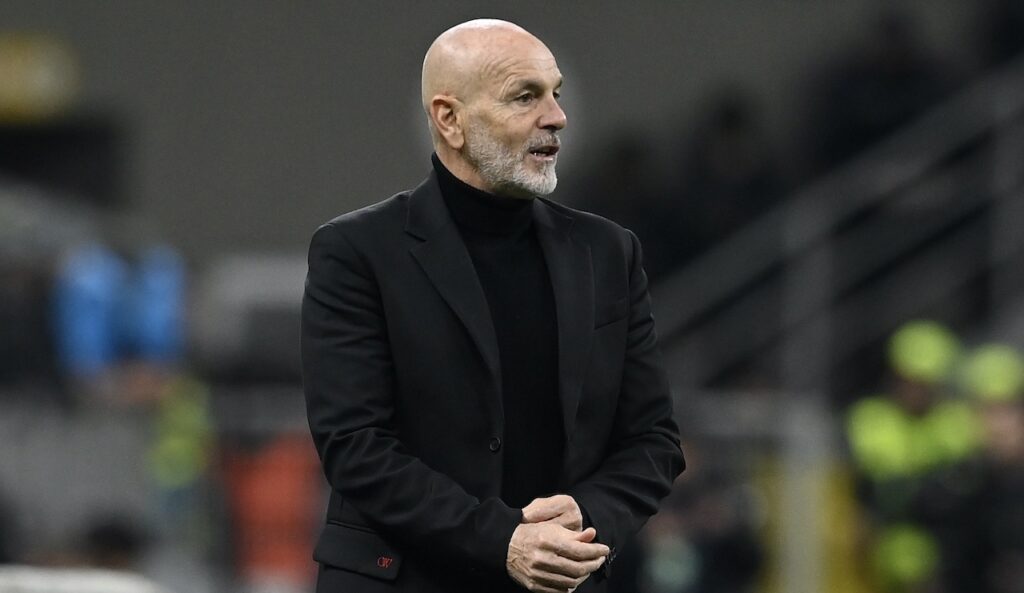 Stefano Pioli AC Milan Milan-Borussia Dortmund 1-3 Champions League 2023-2024