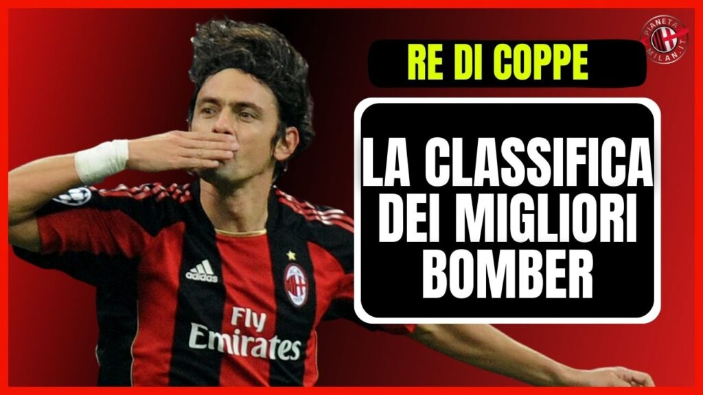 La classifica dei migliori marcatori in Coppa: Inzaghi è da record
