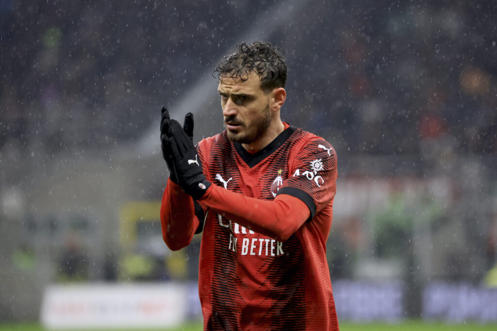 Alessandro Florenzi AC Milan Milan-Udinese 0-1 Serie A 2023-2024