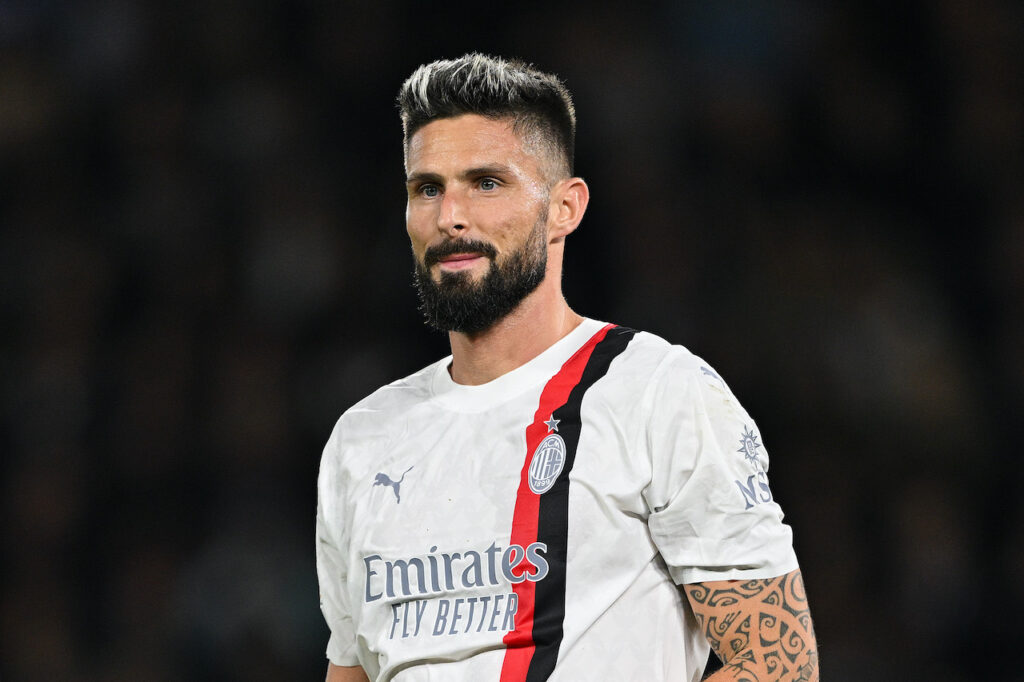 Olivier Giroud AC Milan PSG-Milan 3-0 Champions League 2023-2024