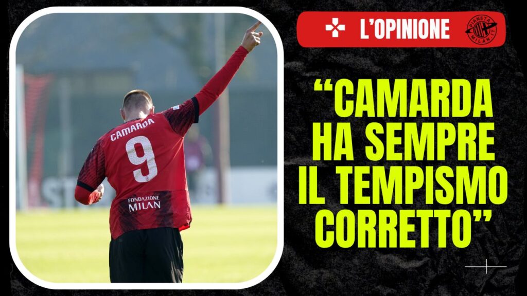 Francesco Camarda, giocatore del Milan 23/11/2023 PianetaMilan.it Analisi