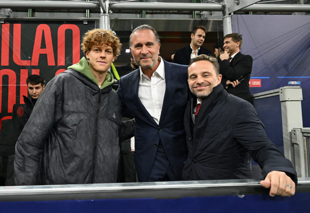 Sinner Cardinale Furlani AC Milan Milan-Borussia Dortmund 1-3 Champions League 2023-2024