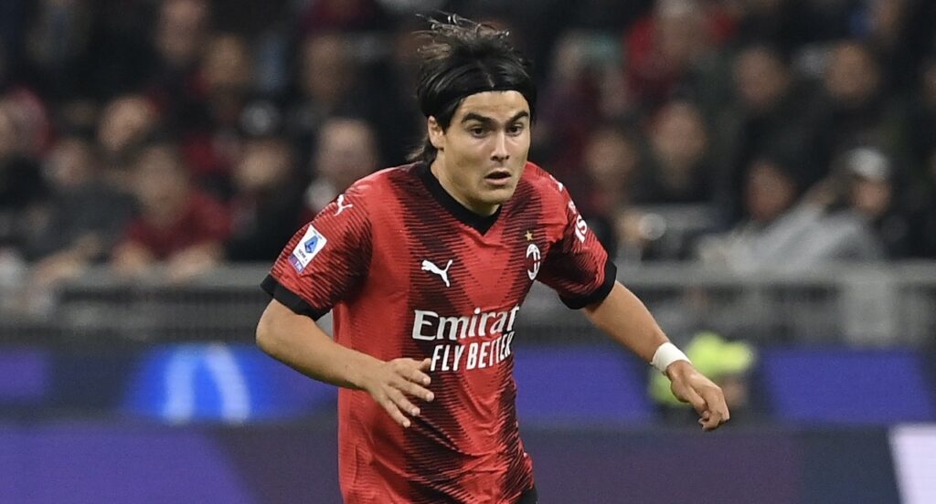 Luka Romero AC Milan Milan-Juventus 0-1 Serie A 2023-2024