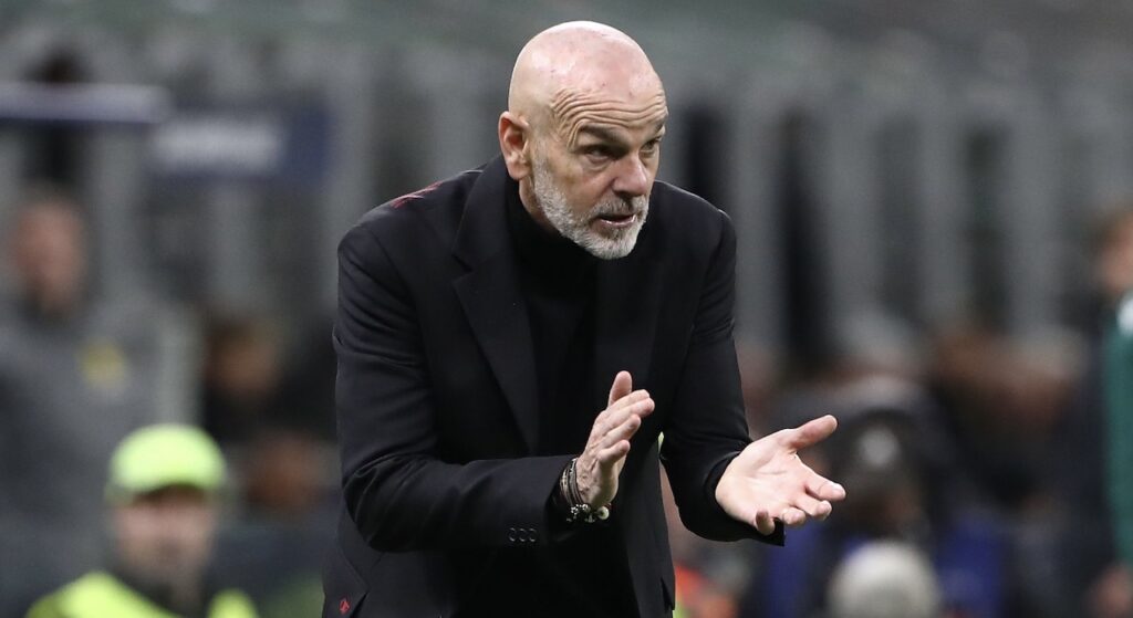 Stefano Pioli AC Milan Milan-Borussia Dortmund 1-3 Champions League 2023-2024