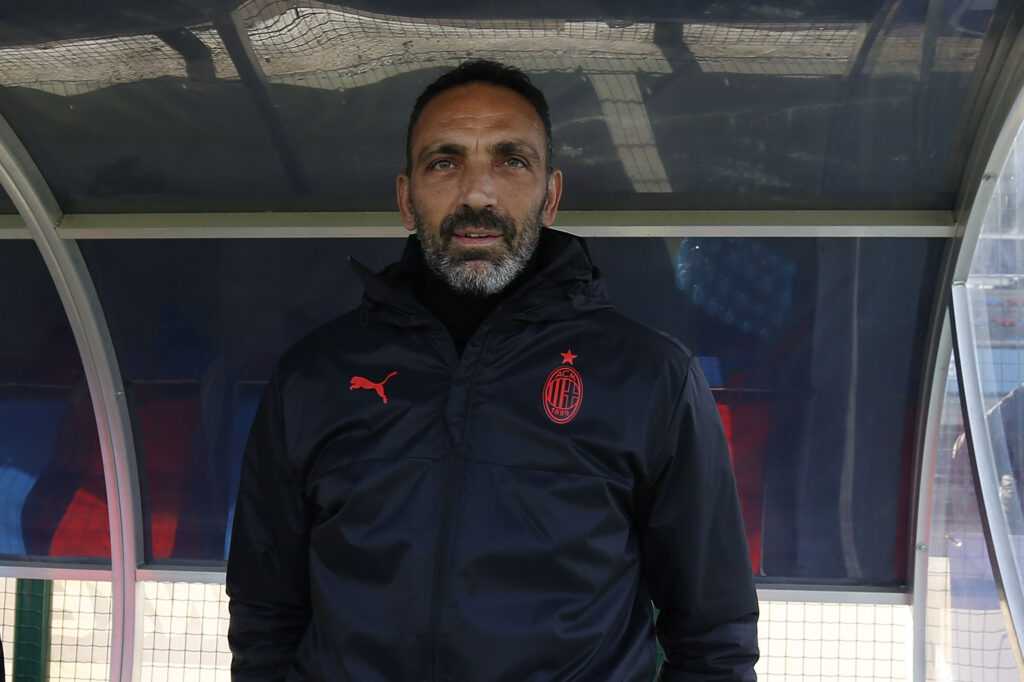 Davide Cordone, vice allenatore del Milan Femminile (getty images)