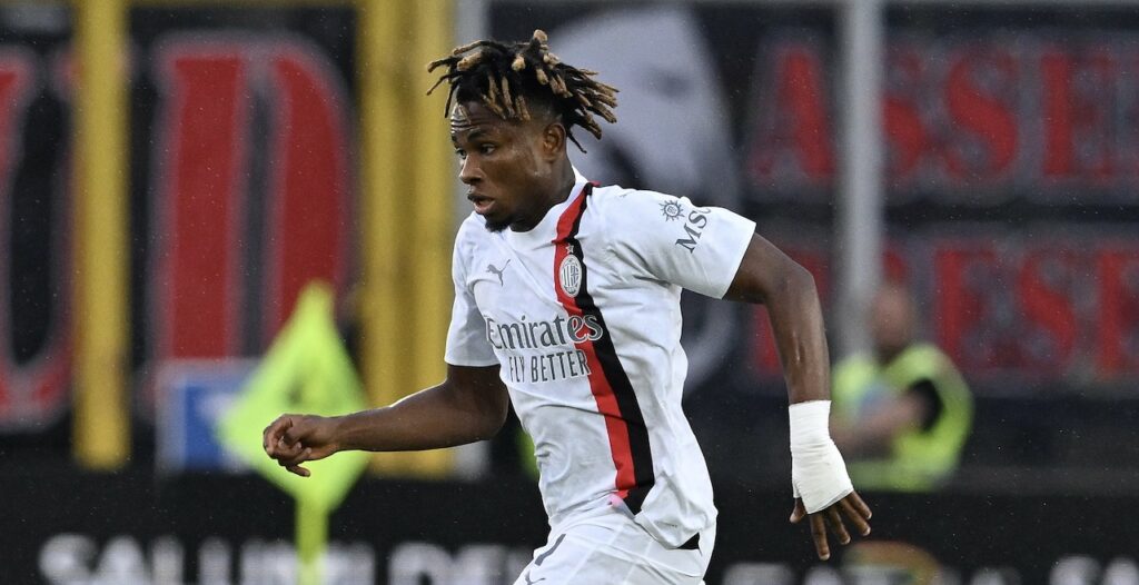 Samuel Chukwueze AC Milan Lecce-Milan 2-2 Serie A 2023-2024