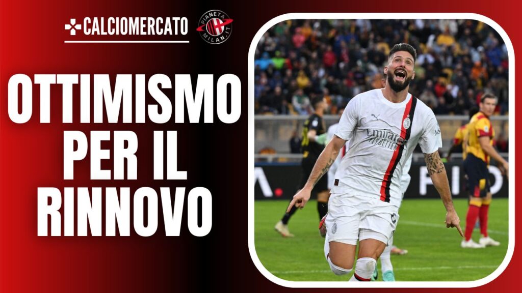 Olivier Giroud, attaccante del Milan 26/11/2023 PianetaMilan.it