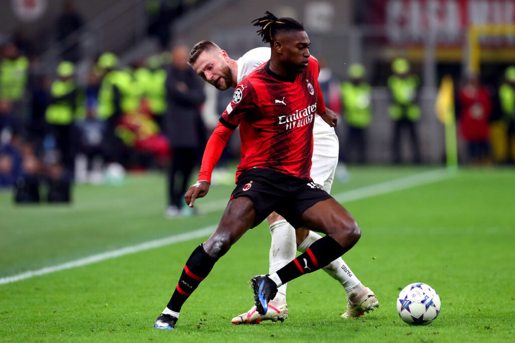 Leao AC Milan Milan-PSG Champions League 2023-2024